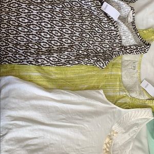 Mix of NWT Loft tanks